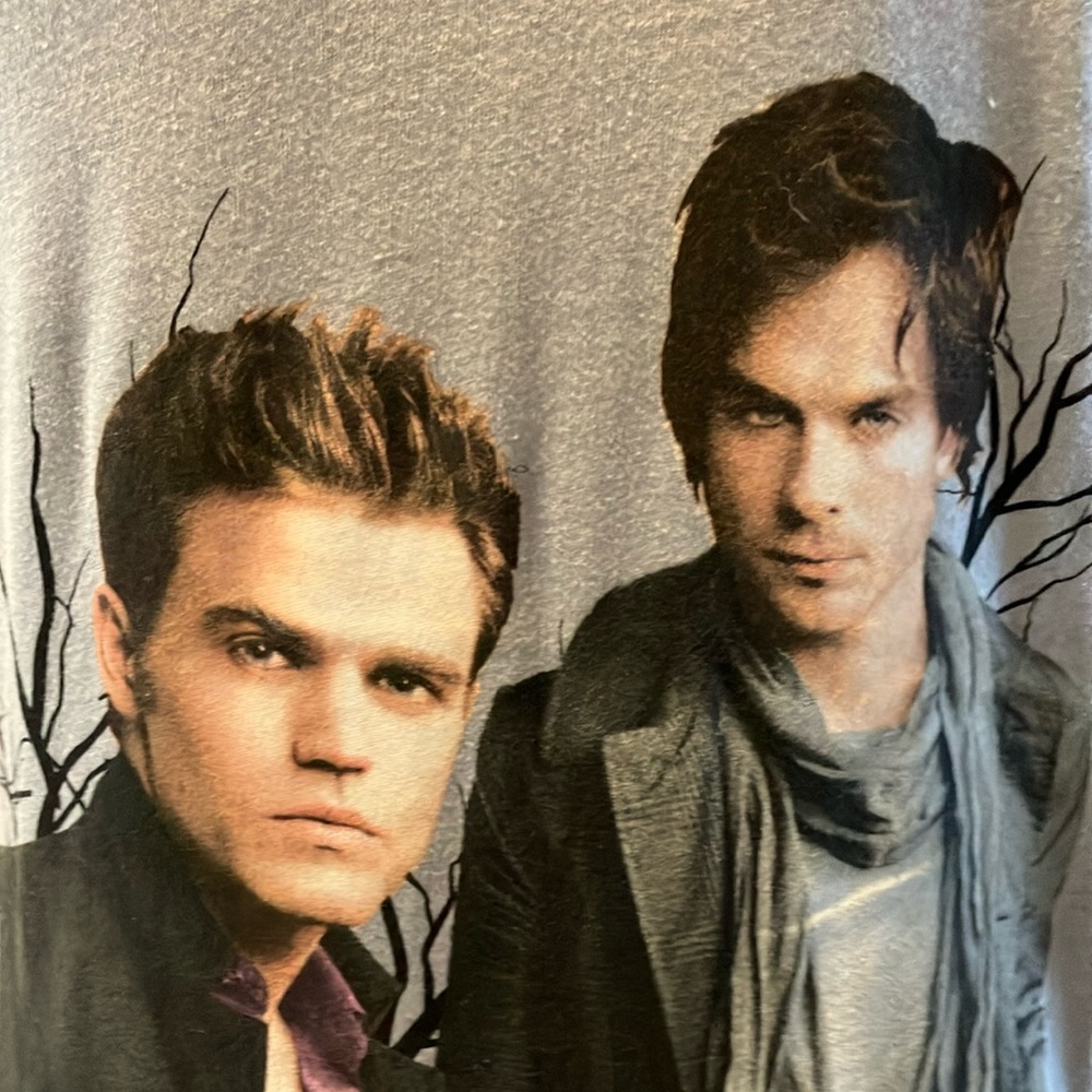 The Vampire Diaries Stefan Damon Shirt